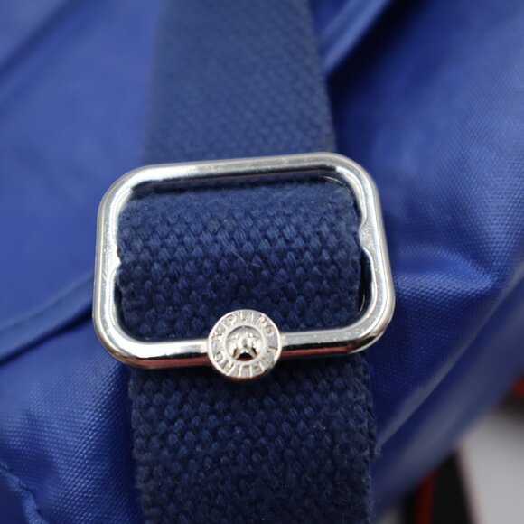 Kipling SPECIAL EDITION Syro Crossbody Bag in Shiny Blue - Picture 11 of 15